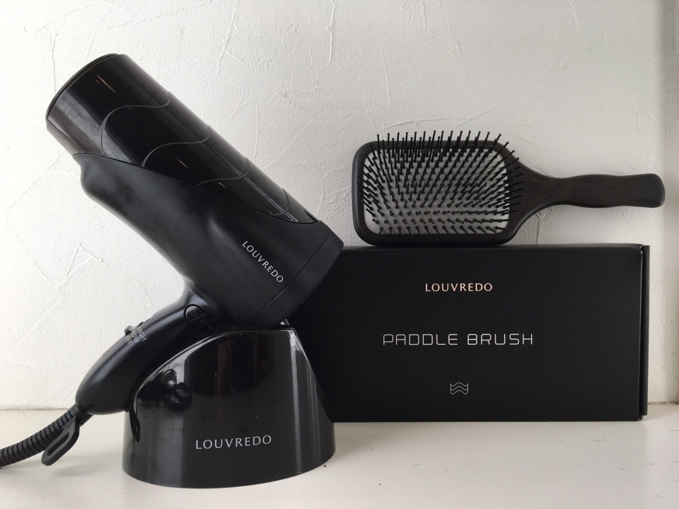 Louvredo paddle brush and dryer